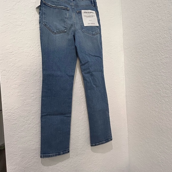 🎇SALE🎇 GOOD AMERICA • Blue Good Classic Jeans • sz 4/27 • - Picture 2 of 8